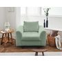 Voir la diapositive 6 : LISA DESIGN Rune - fauteuil - en tissu bouclette