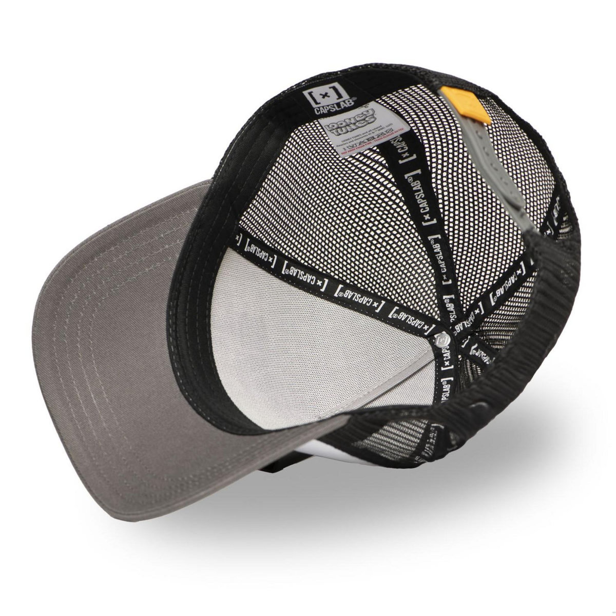 CAPSLAB Casquette trucker avec filet en sergé de coton/mesh Looney Tunes Bugs