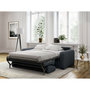 Voir la diapositive 8 : Canapé convertible système couchage express matelas 160x200 13cm 3 places en tissu  DYLAN 
