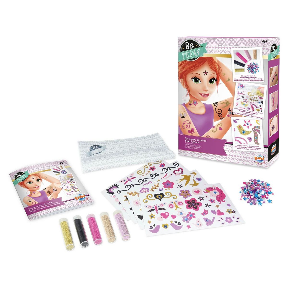 BUKI Tatouages de perles 