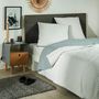 Voir la diapositive 1 : COTE DECO Parure housse de couette fantaisie en coton 57 fils motifs rayures NEBULA