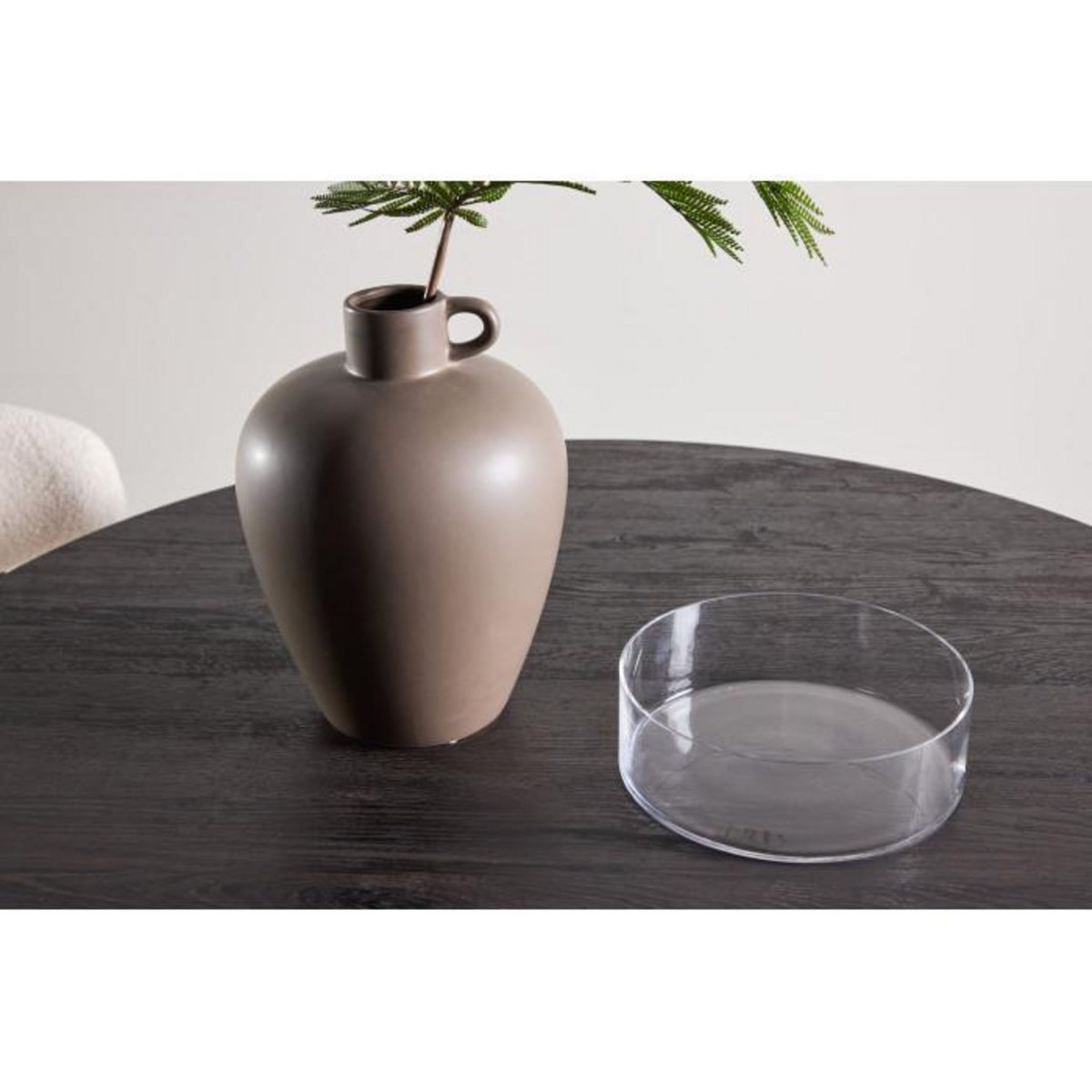 Paris Prix Table à Manger Ronde  Tekla  120cm Noir