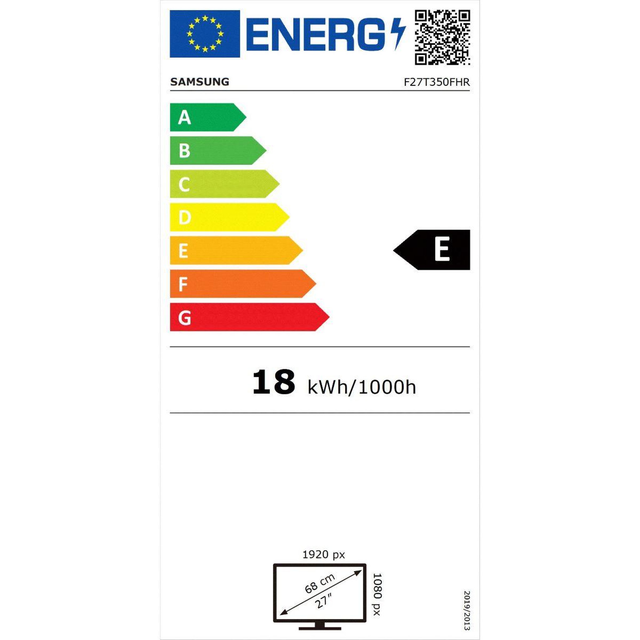 Voir la diapositive 3 : Samsung Ecran PC F27T350FHR