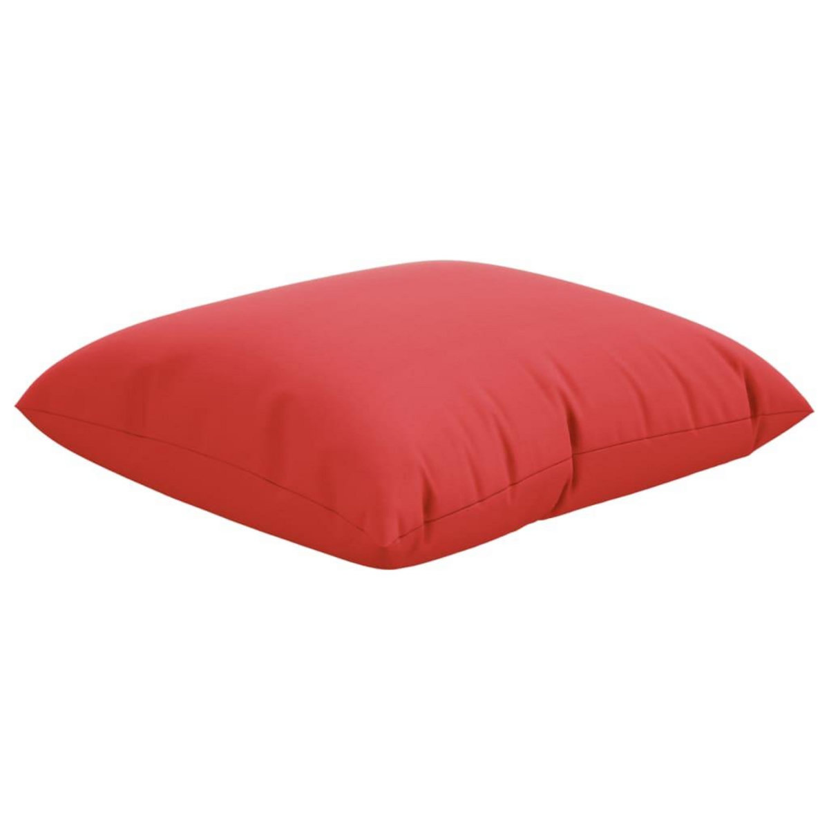 VIDAXL Coussins de canape lot de 4 rouge 40x40 cm tissu