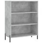 Voir la diapositive 4 : VIDAXL Buffet gris beton 69,5x32,5x180 cm bois d'ingenierie
