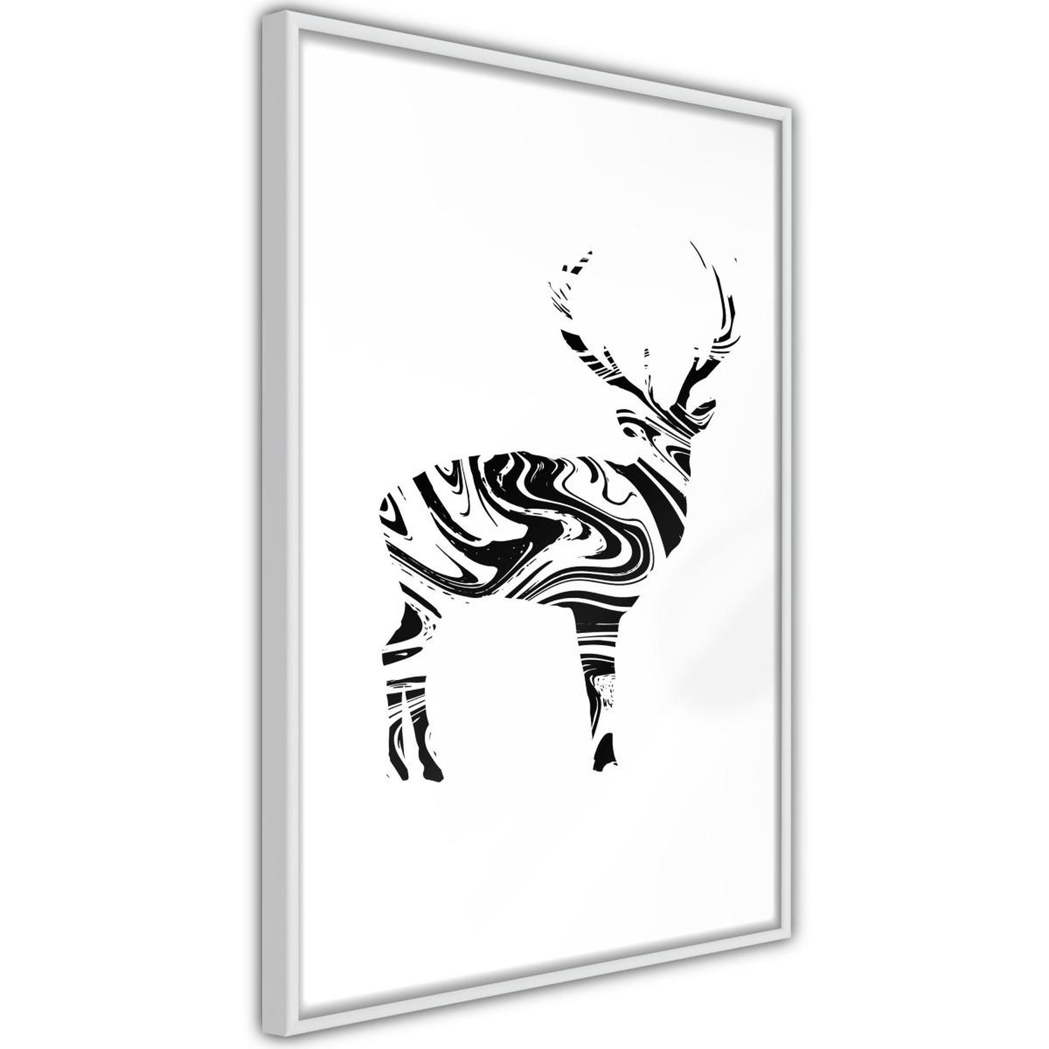 Paris Prix Affiche Murale Encadrée  Marble Stag