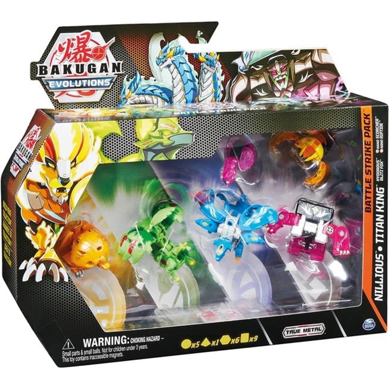 Bakugan Coffret Battle Strike Saison 4 Bakugan Assort - vue 4