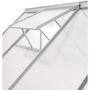 Voir la diapositive 3 : Habitat et Jardin Serre jardin polycarbonate 190 x 190 x 195 cm  Basilic  - 3,61 m² - Gris