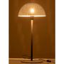 Voir la diapositive 3 : Paris Prix Lampe à Poser  Champignon Brillant  59cm Blanc