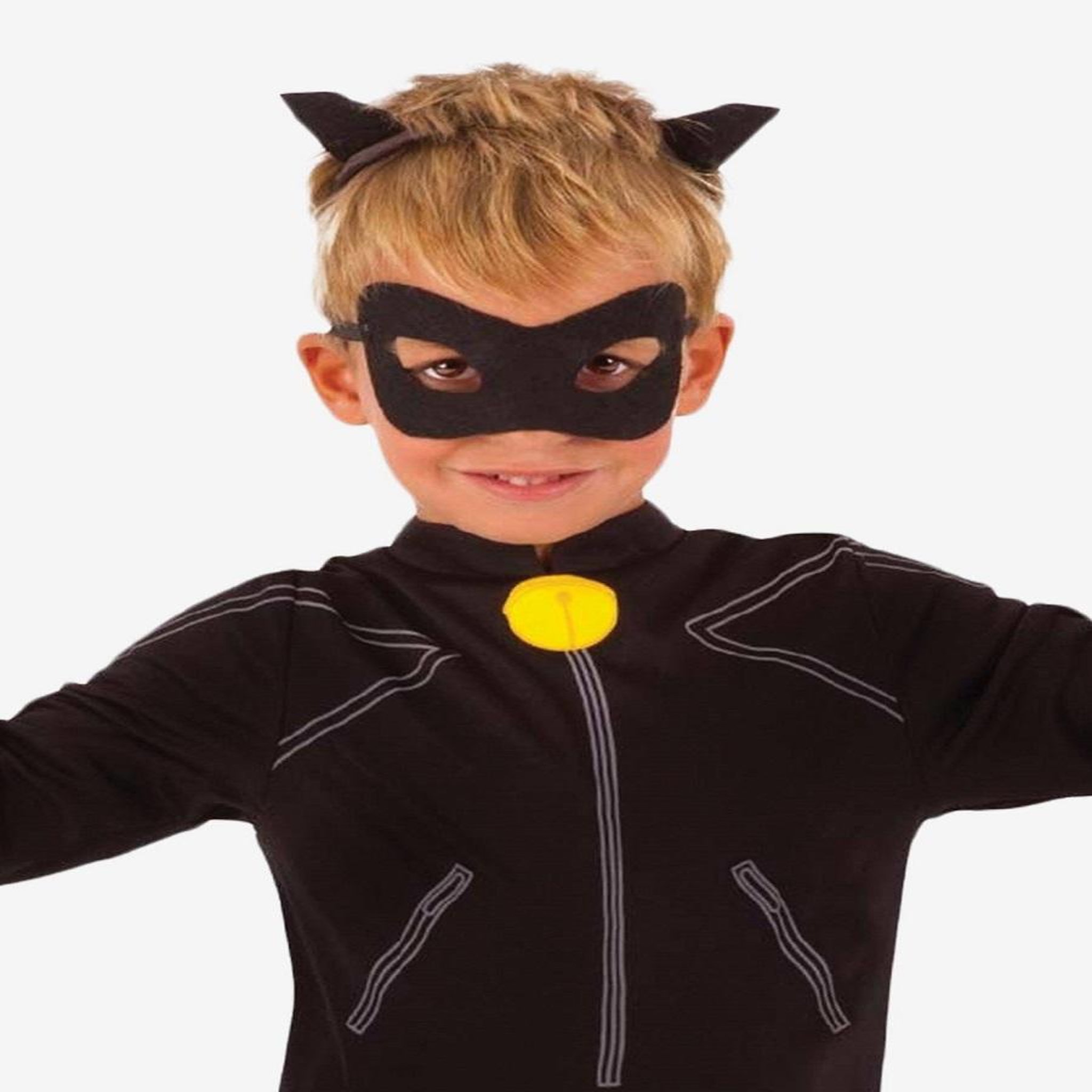 Voir la diapositive 2 : RUBIES Déguisement Chat noir Taille M - Miraculous Ladybug