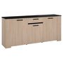 Voir la diapositive 1 : Buffet 3 Portes 1 Tiroir L182 cm LOLA