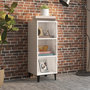Voir la diapositive 1 : VIDAXL Buffet Blanc brillant 34,5x32,5x90 cm Bois d'ingenierie