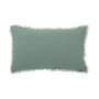 Voir la diapositive 1 : ATMOSPHERA Coussin Nid d'Abeille  Widdy  30x50cm Vert Céladon