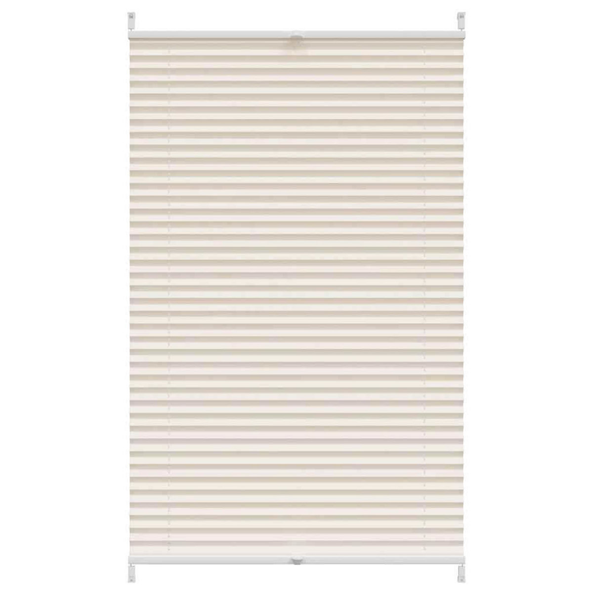 VIDAXL Store plisse 80x150 cm Creme