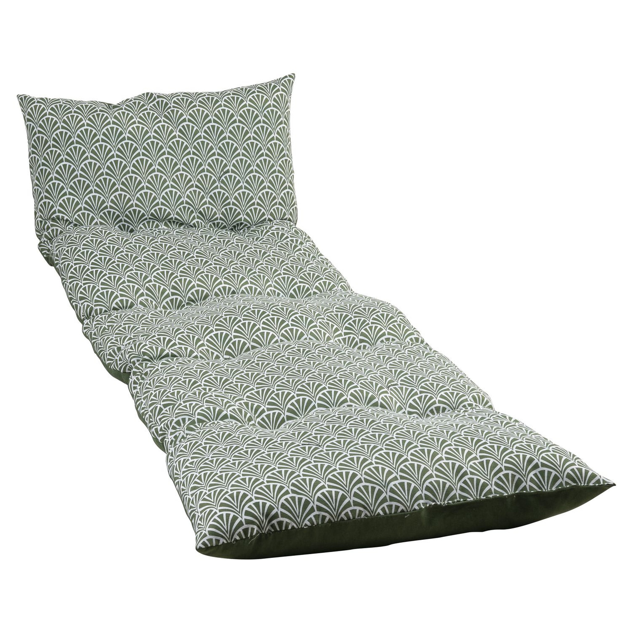 Jardin Privé Coussin bain de soleil flocons vert avocat NORVEGE