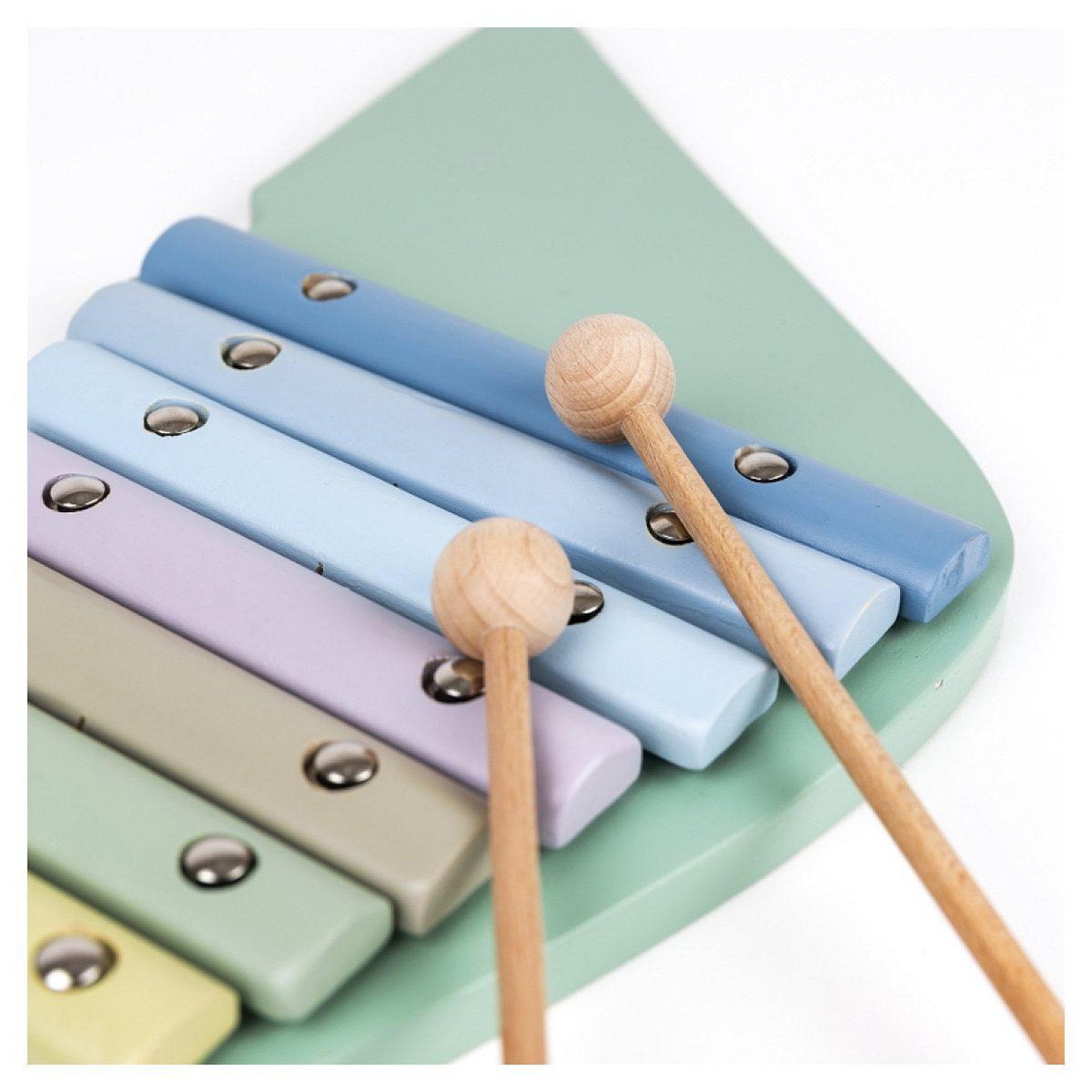 Voir la diapositive 3 : EGMONT TOYS Xylophone en bois - crocodile