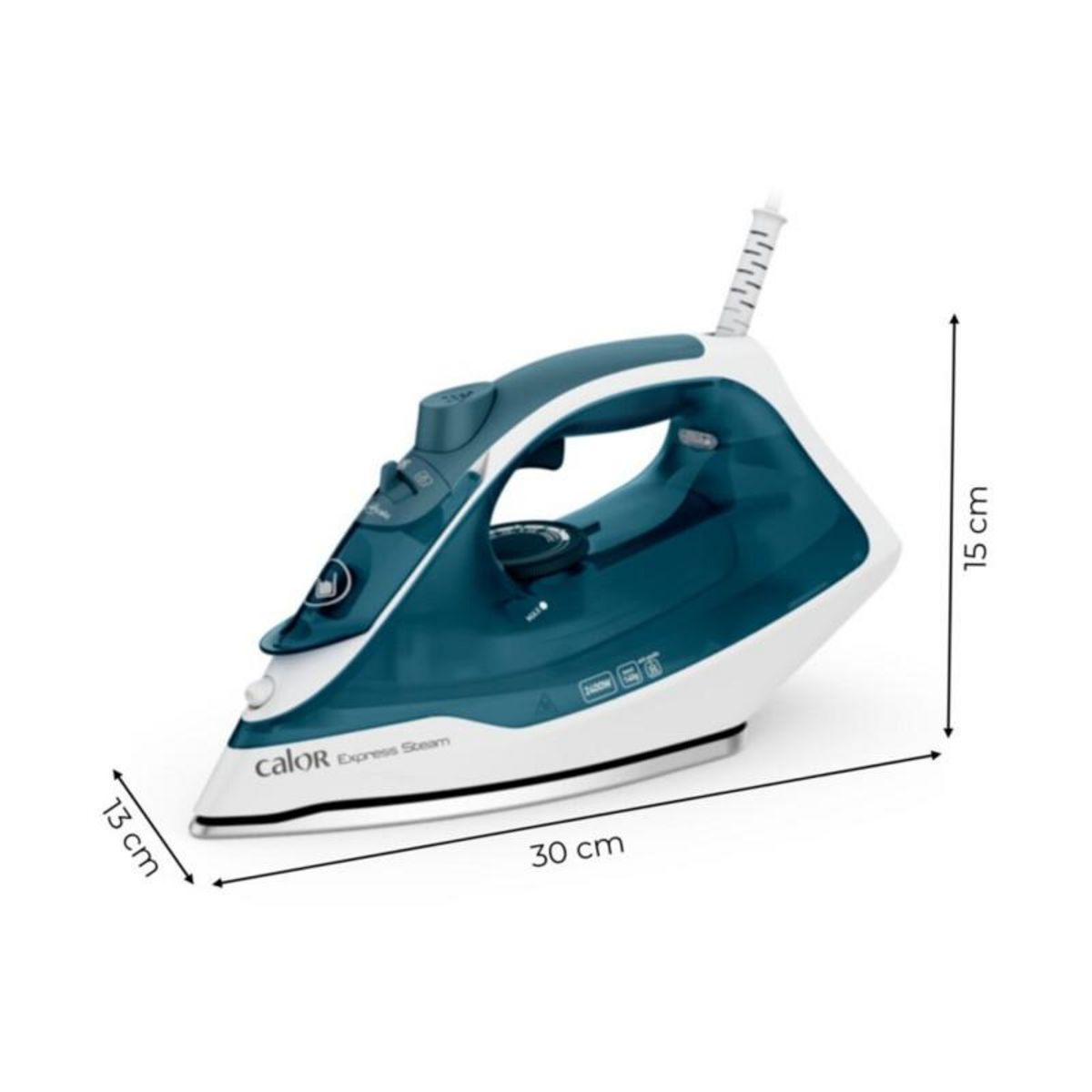 CALOR Fer à repasser Calor Fer à repasser vapeur Express 2400 W Turquoise FV2849C0