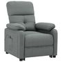 Voir la diapositive 3 : VIDAXL Fauteuil inclinable electrique Gris fonce Tissu
