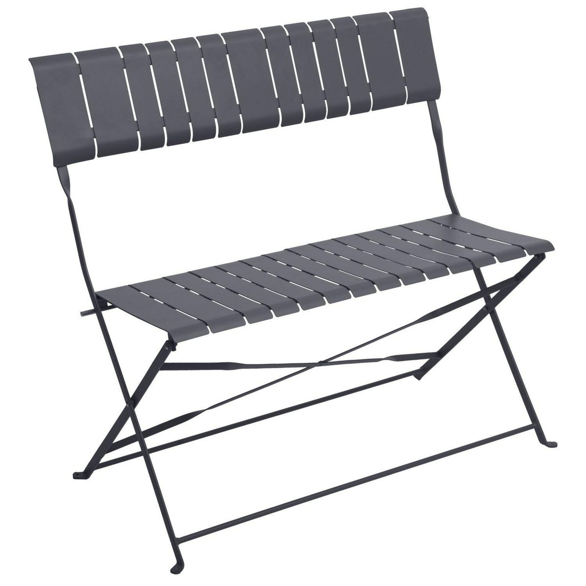 HESPERIDE Banc de jardin pliable Nasca - L. 90 x H. 86 cm
