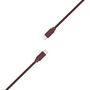 Voir la diapositive 5 : ADEQWAT Câble USB C vers USB-C Dark Red 2m