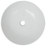 Voir la diapositive 3 : VIDAXL Lavabo ronde Ceramique Blanc 41,5 x 13,5 cm