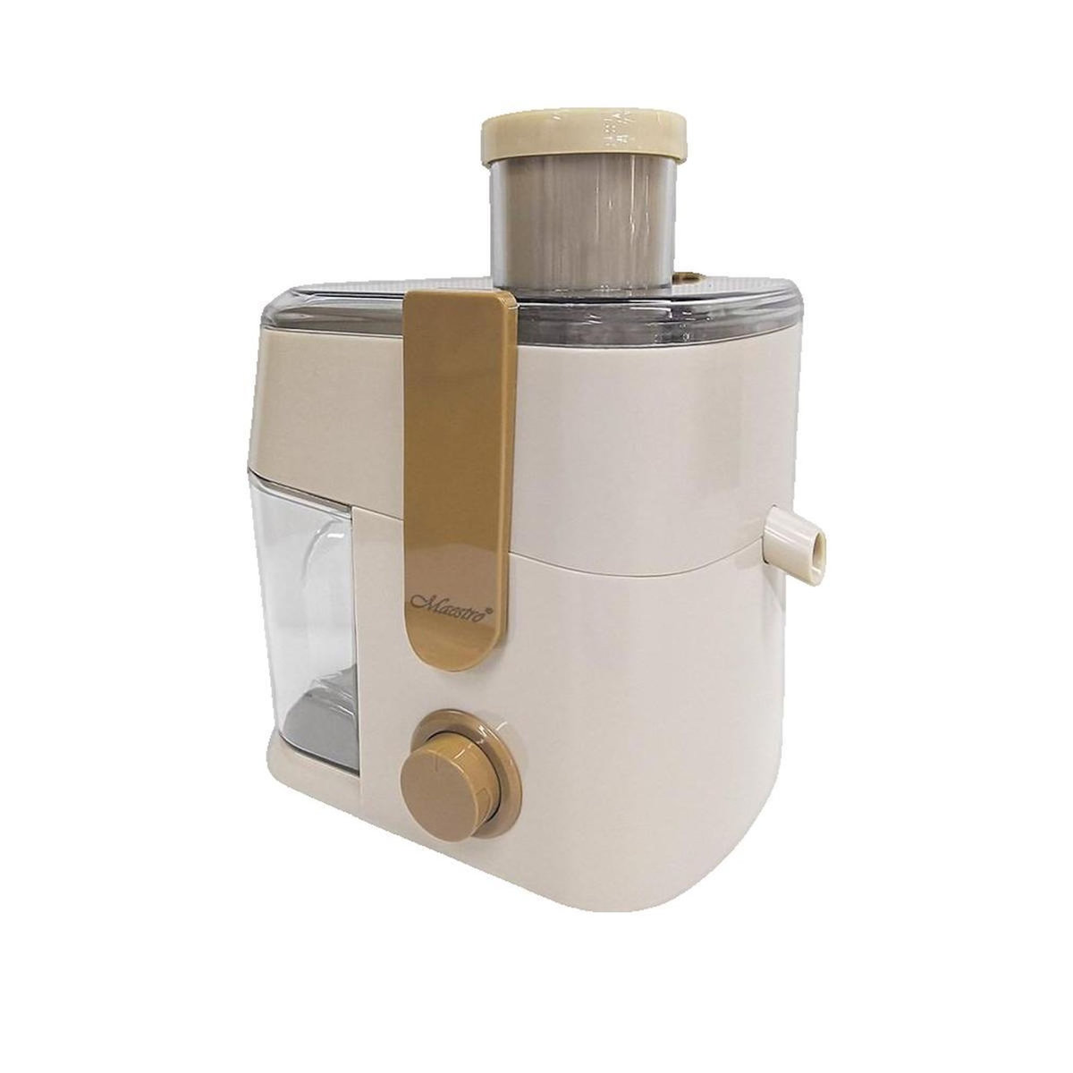 HELLO MAESTRO Extracteur de jus Maestro MR-800 beige avec moteur 700 W