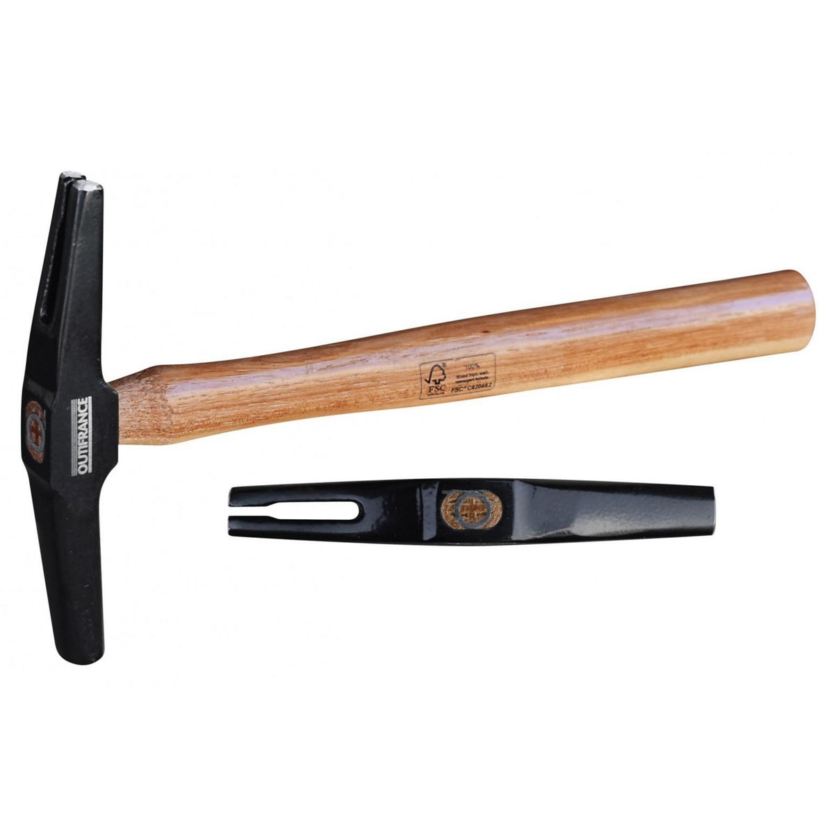 OUTIFRANCE Marteau de tapissier bois OUTIFRANCE, 0.1 kg
