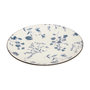 Voir la diapositive 2 : SECRET DE GOURMET Lot de 6 Assiettes à Dessert  Umami Fleur  19cm Bleu