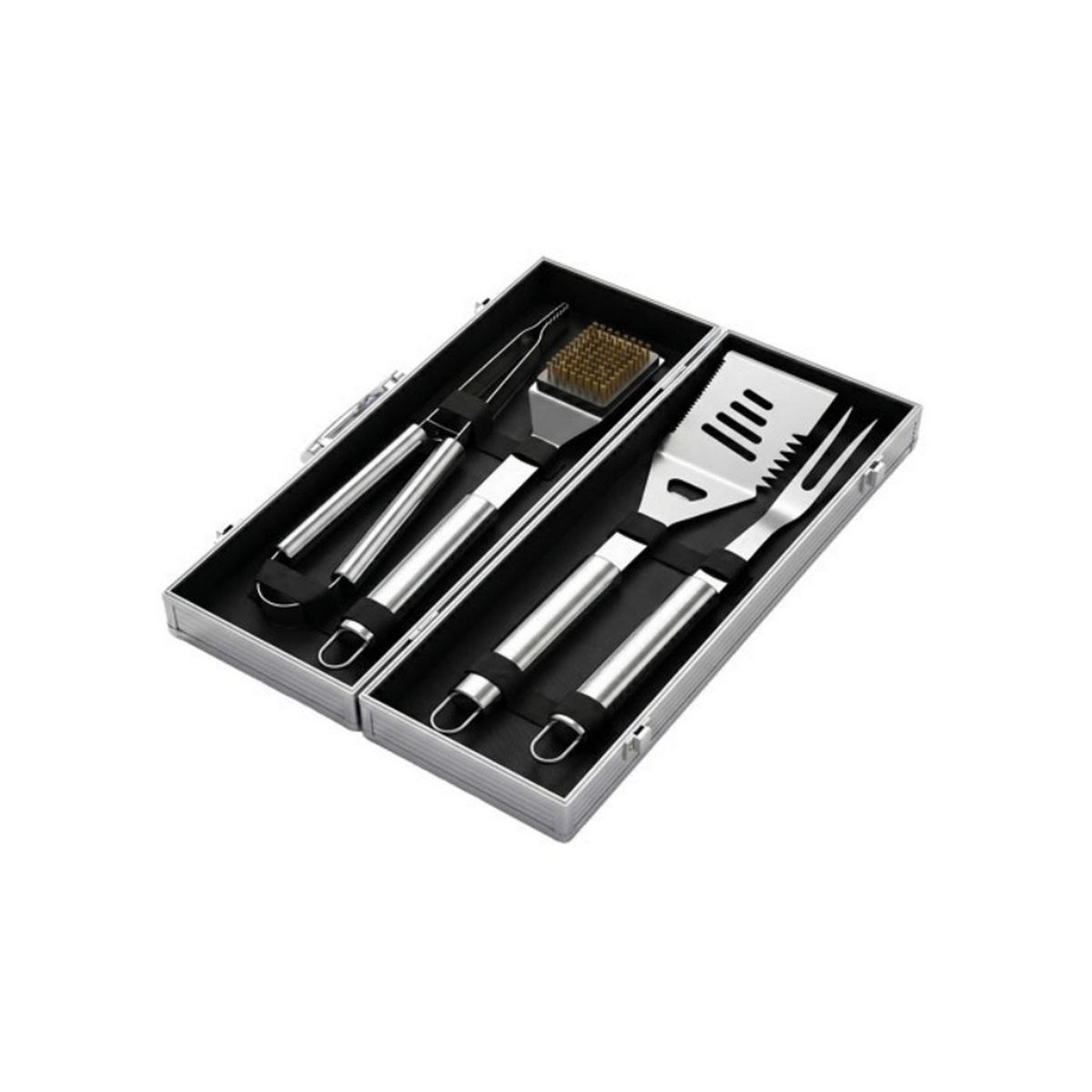 LITTLE BALANCE Valisette 4 accessoires barbecue - 3081