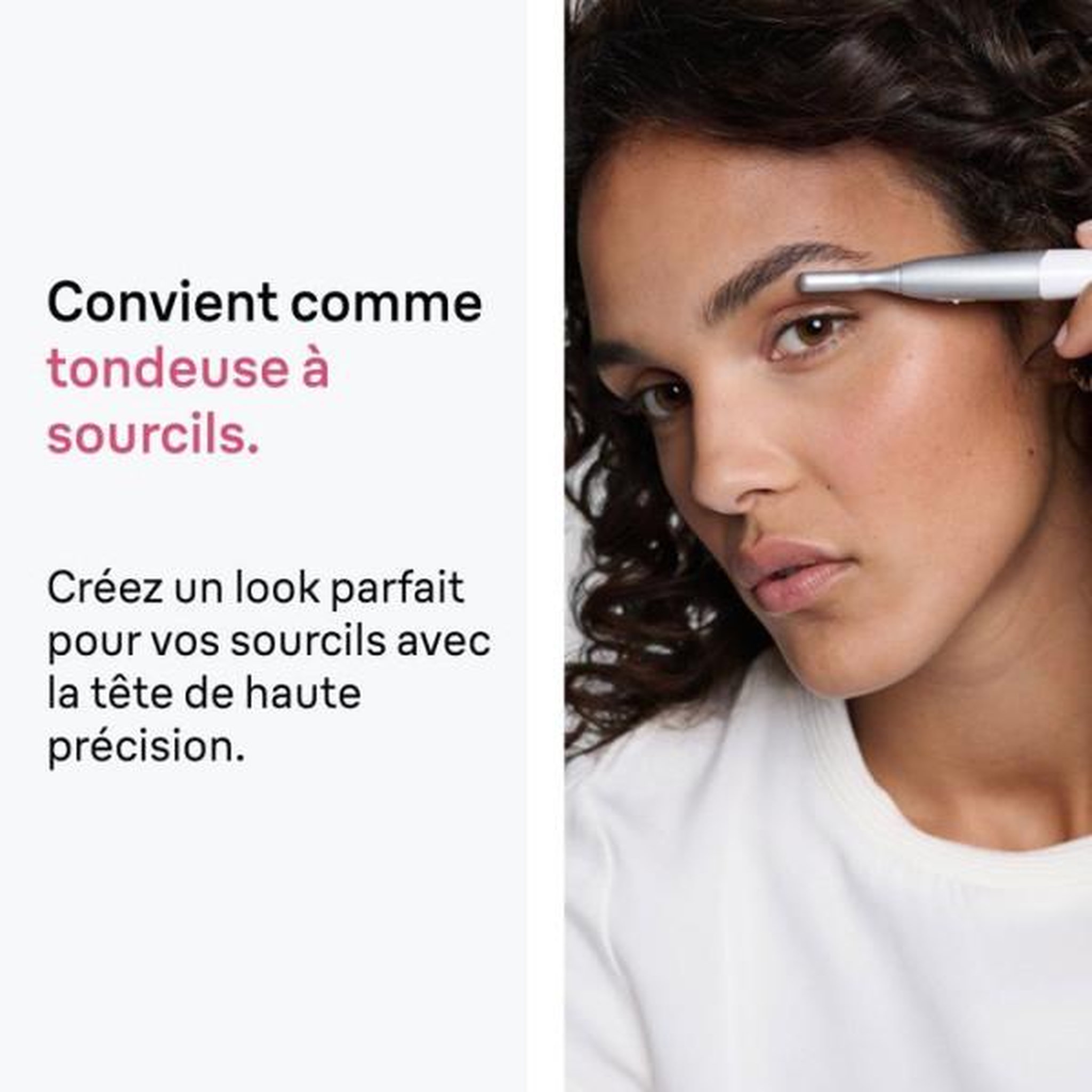 Voir la diapositive 3 : BRAUN Epilateur Electrique Tondeuse maillot - BRAUN - FG1100 - Compacte - Lames sécurisées - Zones sensibles