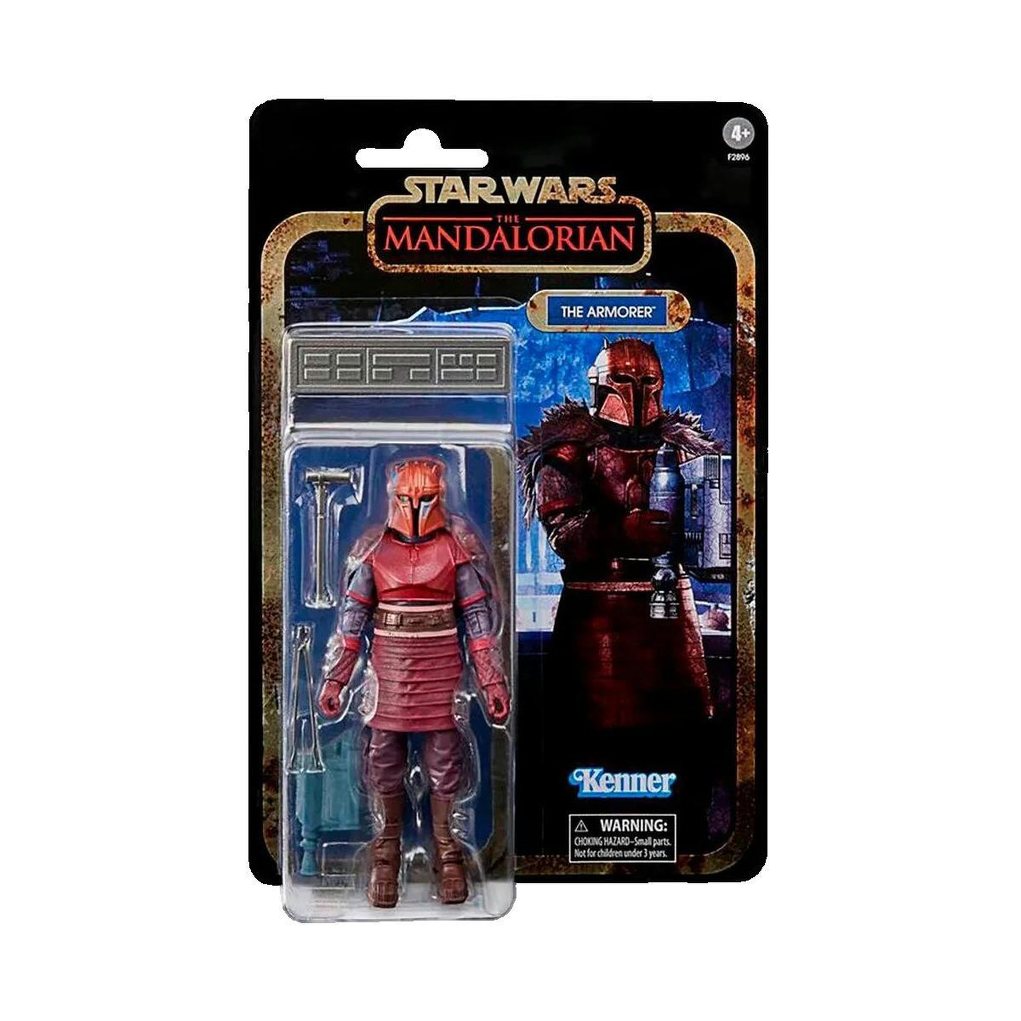 Voir la diapositive 3 : HASBRO Figurine Hasbro Black Series The Armorer Argent