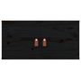 Voir la diapositive 3 : VIDAXL Armoire murale Noir 60x30x30 cm Bois de pin massif