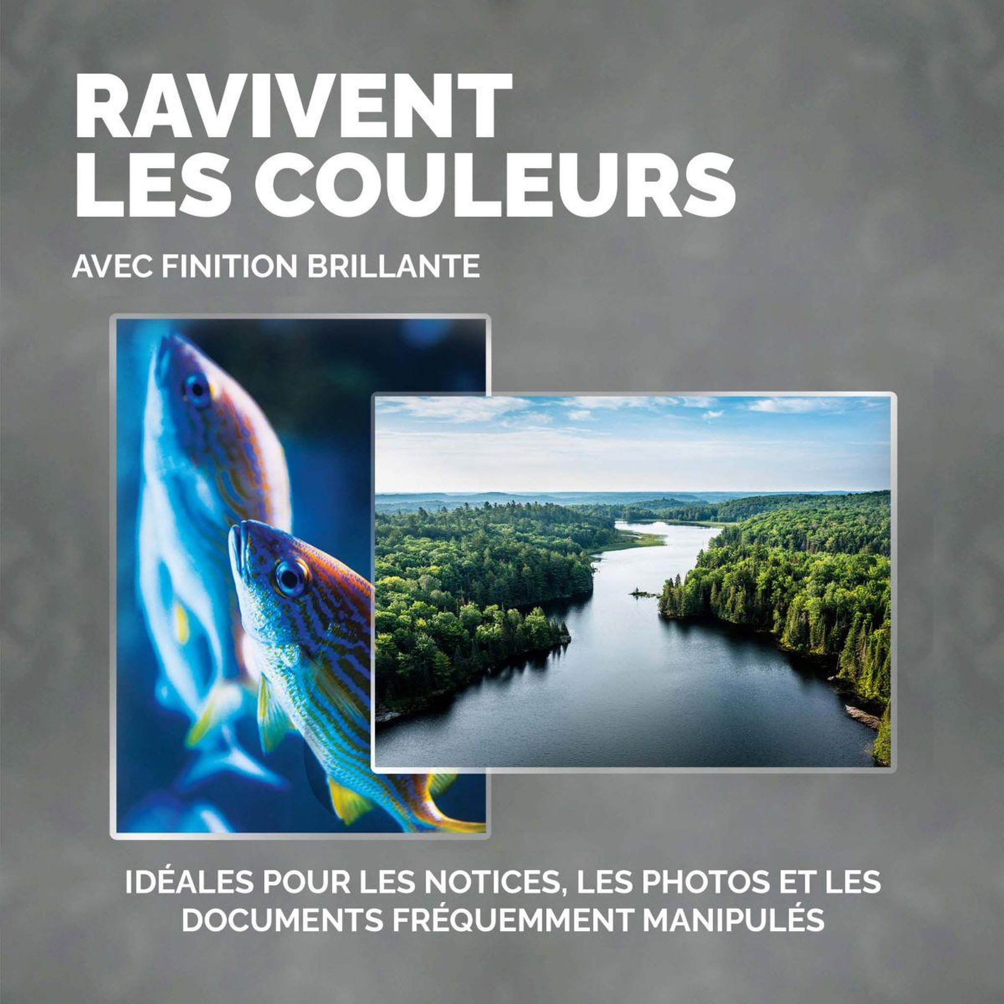 Voir la diapositive 5 : Fellowes Consommable de bureau pour plastifieuse plastification a3 80 mic x100