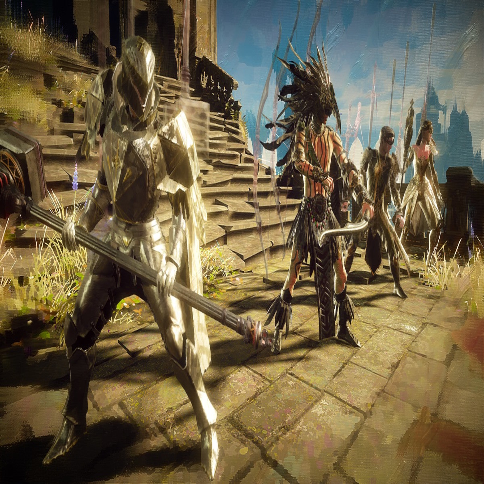 Voir la diapositive 6 : Babylon's Fall PS5