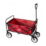 Axi House Chariot de plage rouge pliant AB100 Foldable Beachwagon Red