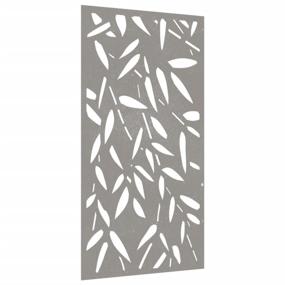 VIDAXL Decoration murale jardin 105x55 cm design de feuille de bambou