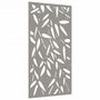 Voir la diapositive 3 : VIDAXL Decoration murale jardin 105x55 cm design de feuille de bambou