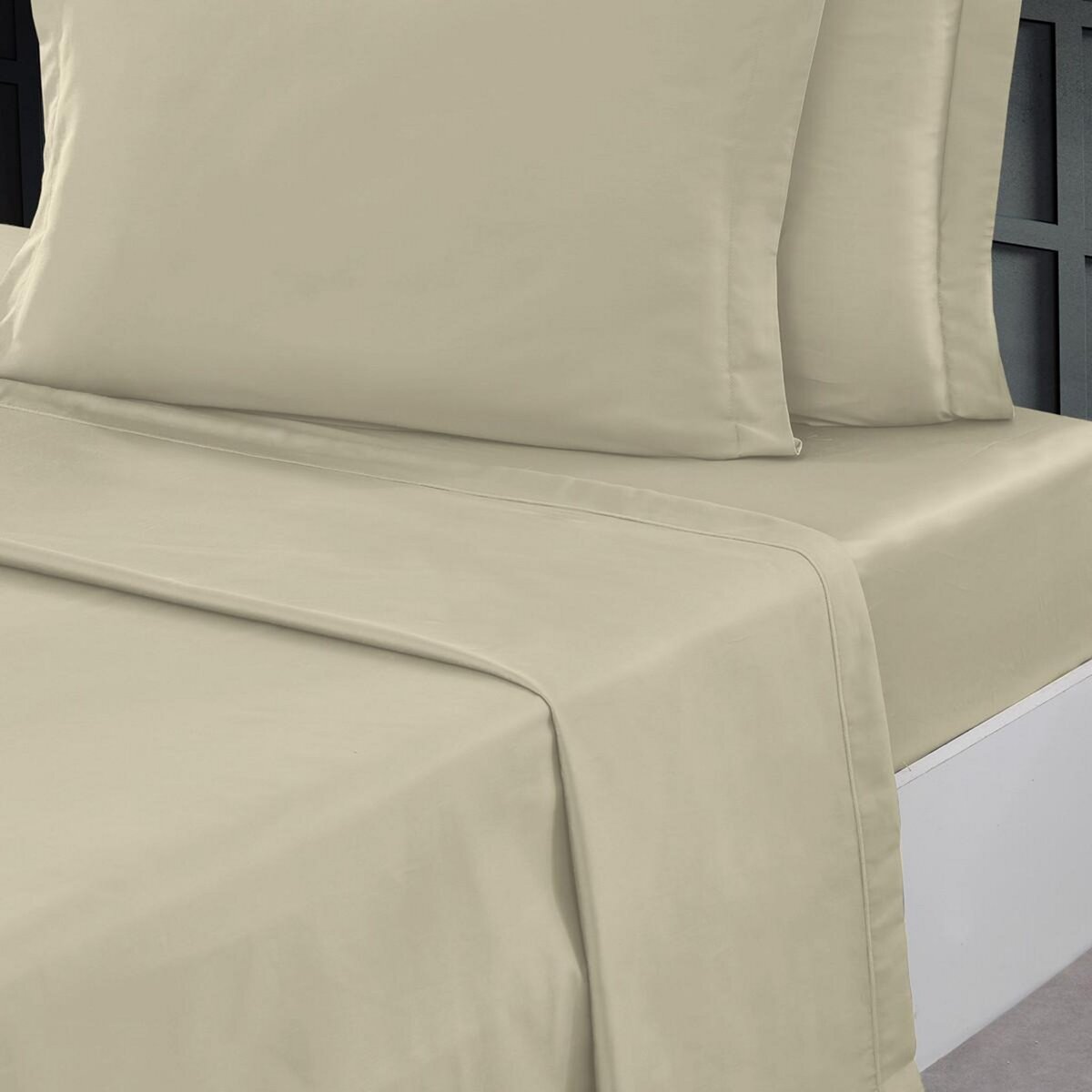 Sensei Maison Drap plat en percale de coton SOFT PERCALE