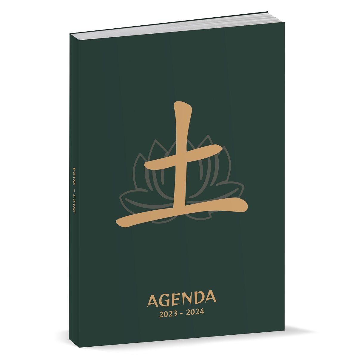 POUCE Agenda scolaire journalier 11,9x16,3cm Lycéen signe chinois coloris aléatoire 2023-2024