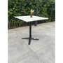 Voir la diapositive 6 : Paris Prix Ensemble Table de Jardin en Terrazzo & 2 Chaises  Bistro  70cm Vert