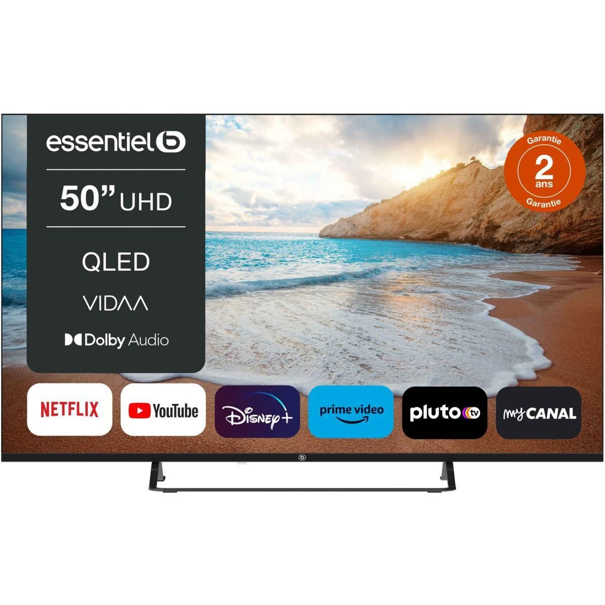 ESSENTIEL B TV QLED 50QLED307-50 pouces (126cm)
