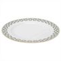 Voir la diapositive 2 : Paris Prix Lot de 6 Assiettes Plates  Ginkolo  26cm Blanc