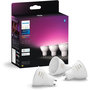 Voir la diapositive 1 : Philips Pack Pack de 3 ampoules 4.3W GU10 White&Color