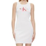 CALVIN KLEIN JEANS Robe he Femme Calvin Klein Jeans Archival  onologo. Coloris disponibles : Blanc