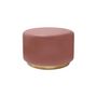 Voir la diapositive 2 : Paris Prix Tabouret Rond Design  Artisse  51cm Rose