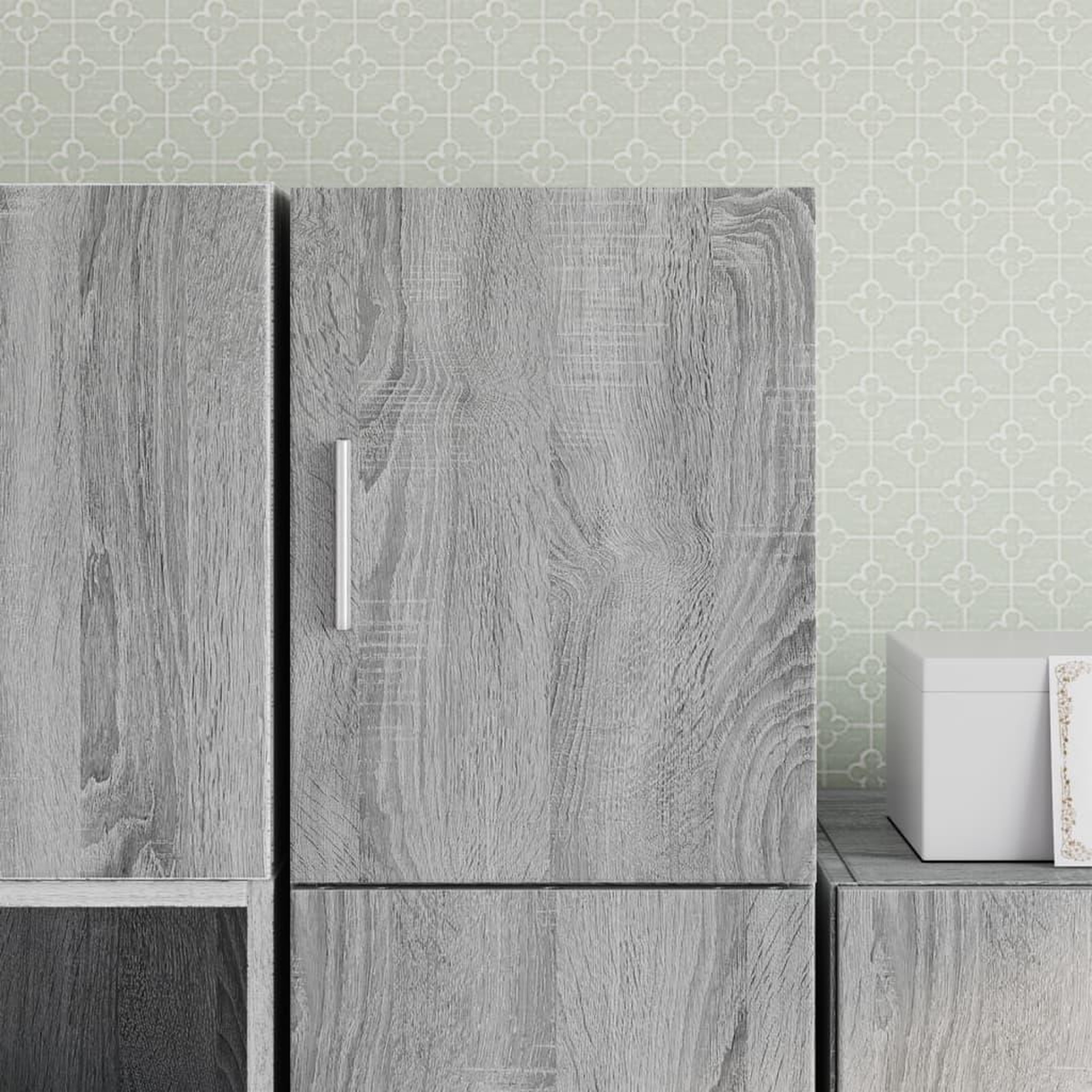 VIDAXL Armoire murale sonoma gris 30x42,5x40 cm bois d'ingenierie