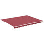 Voir la diapositive 2 : VIDAXL Tissu de remplacement pour auvent Bordeaux rouge 4,5x3,5 m