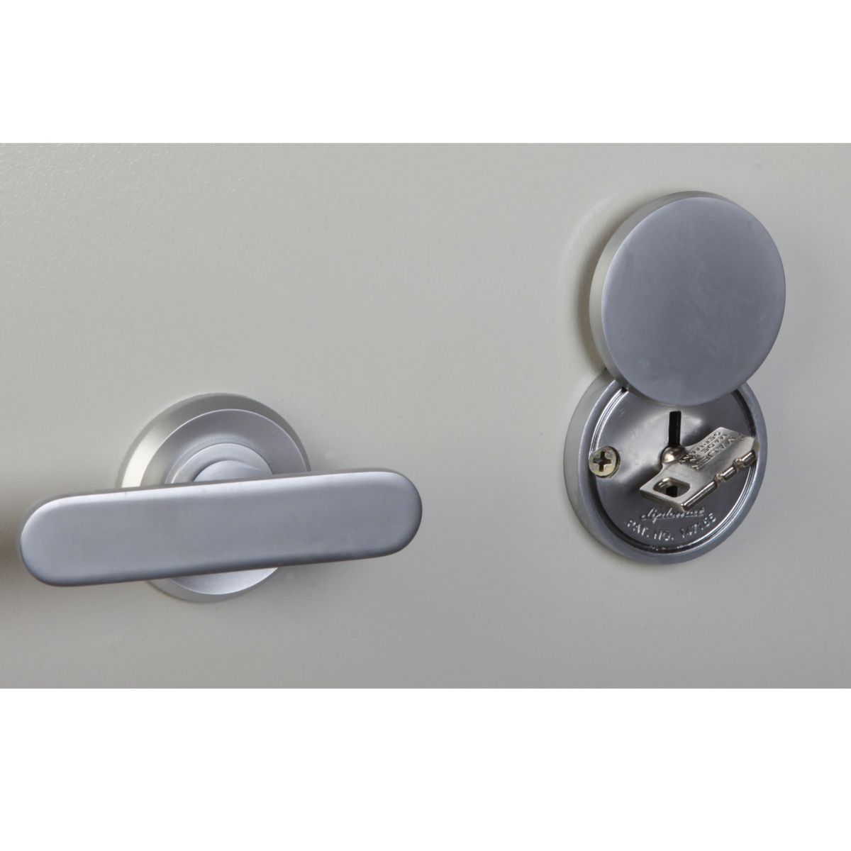 TECHNOMAX Coffre-fort à poser Ignifuge - Clé à double panneton 