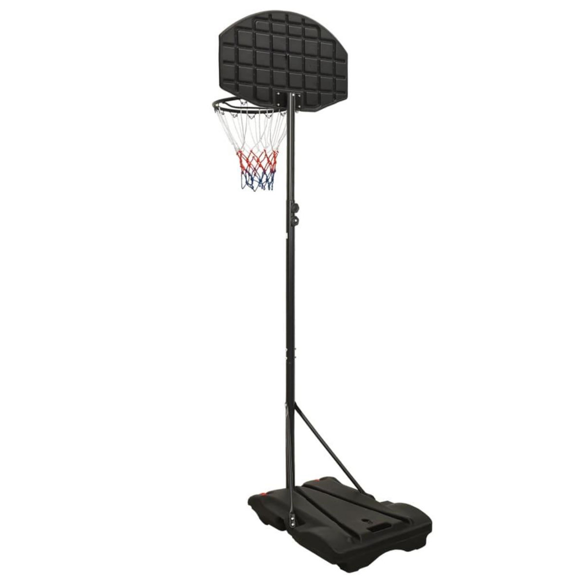 VIDAXL Support de basket-ball Noir 216-250 cm Polyethylene