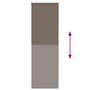 Voir la diapositive 5 : VIDAXL Store enrouleur occultant cafe 50x130cm largeur du tissu 45,7cm